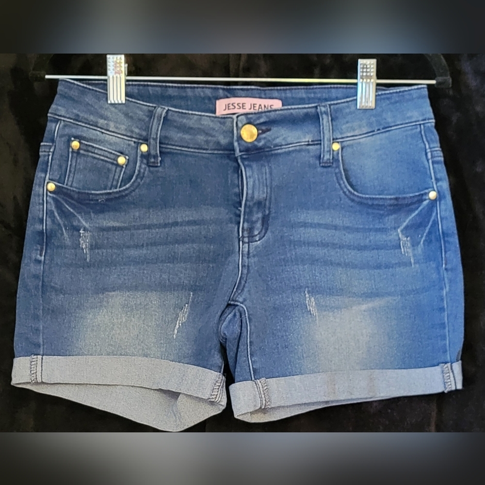 Women's Blue Denim Shorts